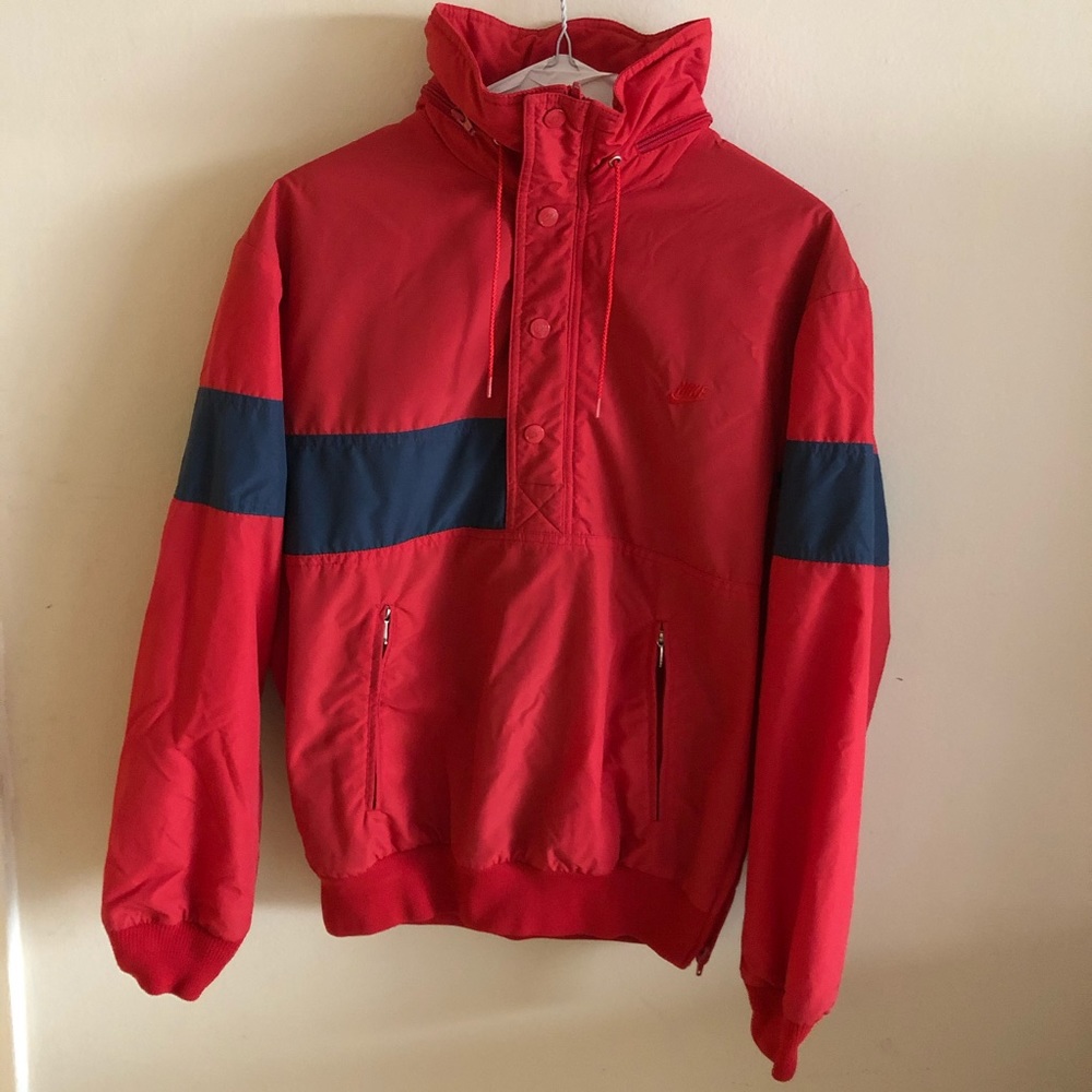 VINTAGE Nike Pullover Jacket- Small Mens